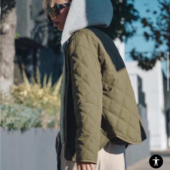 Zara WATER REPELLENT PUFFER JACKET WITH HOOD - Picture 2 of 7